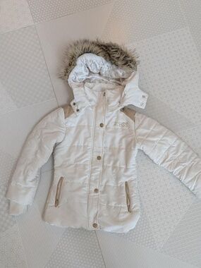 GUESS kids white jacket